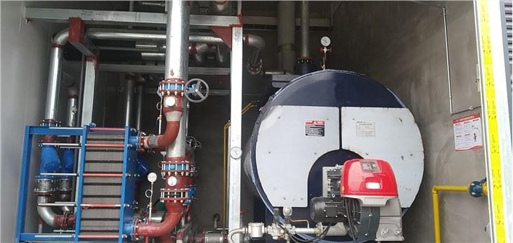 Cazan de apă caldă de 0,7 mw