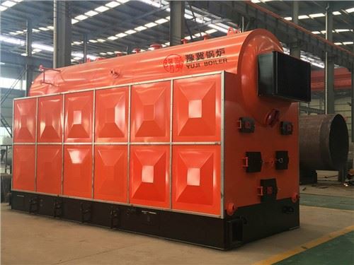 Cazan de abur pe peleți